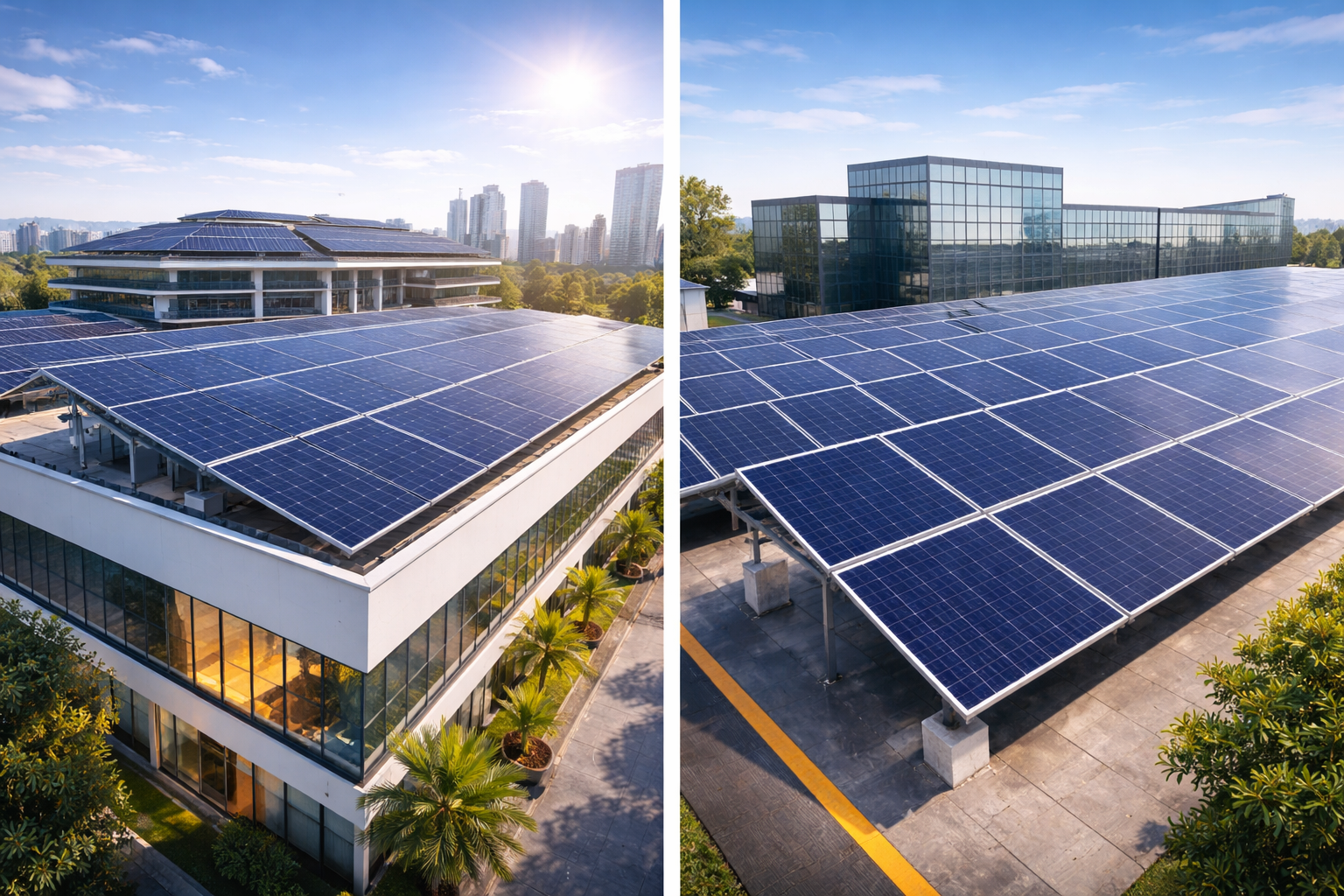 Commercial Solar Plants